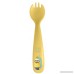 Zak Designs Toddlerific Toddler Fork and Spoon with Minions - B0116LYERG
